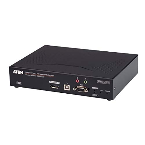 ATEN 4K DP KVM Over IP Transmitter W/POE, KE9952T-AX (W/POE)