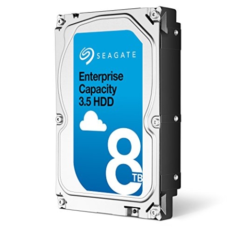 Seagate ST8000NM0095 SAS SED 4KN interne Festplatte 8TB (8,9 cm (3,5 Zoll), 7200rpm, 8MB, SATA)