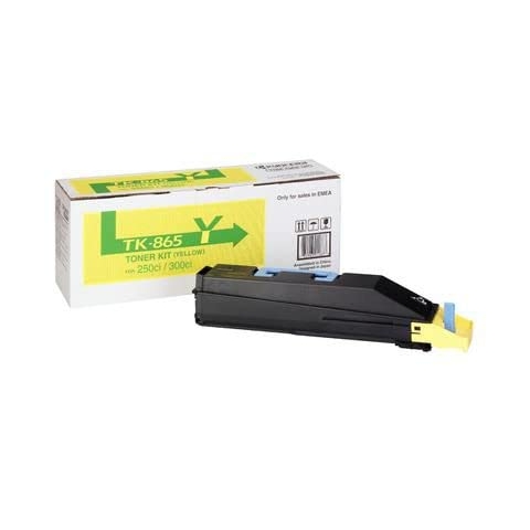 Kyocera Toner Yellow TK-865Y Pages 12.000, 1TO2JZAEU0
