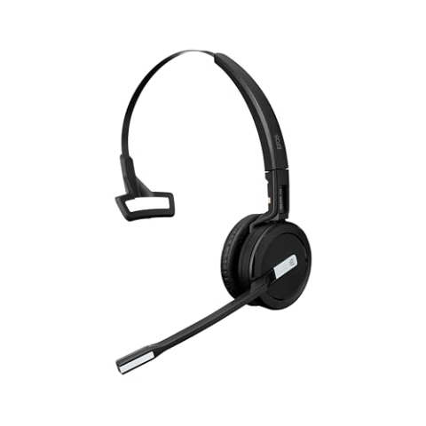 EPOS Impact SDW 5016, Einseitiges kabelloses DECT-Headset Triple-Konnektivität, Noise Cancelling-System, Optimiert für
