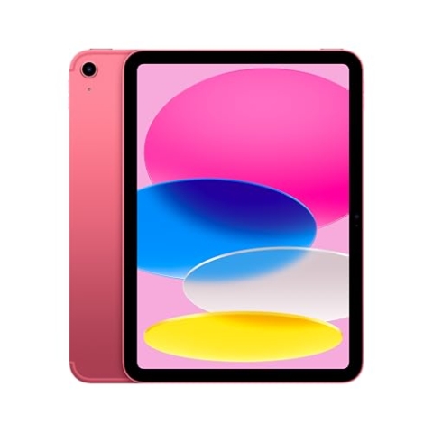 Apple iPad mit A16 Chip: 11" Liquid Retina Display, 128 GB, WLAN 6 und 5G Mobilfunk, 12 MP Front-/12 MP Rückkamera, Touch ID, Batterie für den ganzen Tag – Rosé
