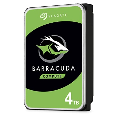 Seagate BarraCuda Pro 14TB interne Festplatte, 3.5 Zoll, 7200 u/min, 256 MB Cache, SATA 6GB/s, silber, Bulk, Modellnr.: ST14000DM001