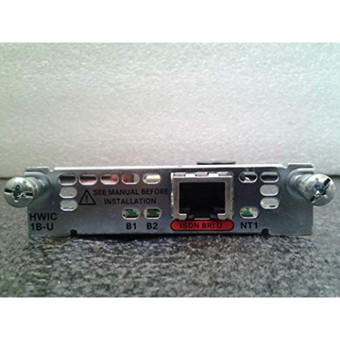 Cisco 1-Port ISDN BRI U High-Speed WAN Interface Karte