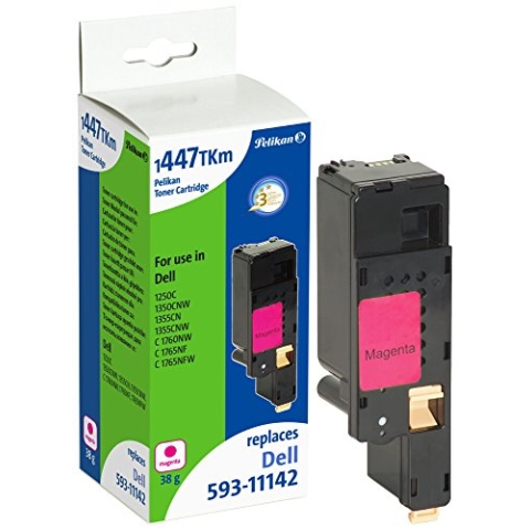 Pelikan 4245595 Toner 1447" Ersetzt Dell 593-11142" Magenta