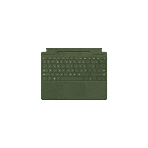 Microsoft Surface Pro Signature Keyboard mit Slim Pen (für Surface Pro 8, 9, X) (QWERTY Italienisch) Wald (Generalüberholt)