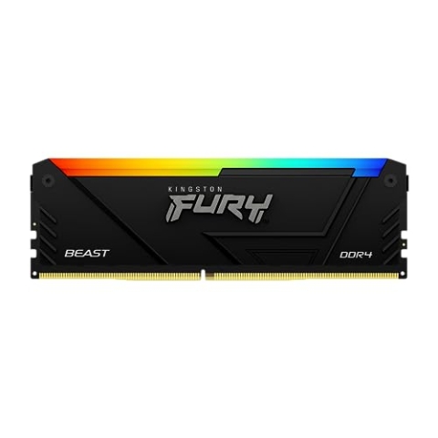 Kingston FURY Beast RGB 32GB 3600MT/s DDR4 CL18 DIMM PC Arbeitsspeicher KF436C18BB2A/32