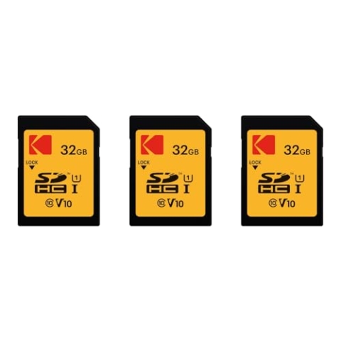 KODAK SDHC-Speicherkarten Ultra High Speed – 32 GB, 3 Stück