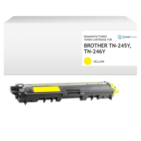 Coreparts Kompatible Marke Modell Lasertoner für Brother, Gelb