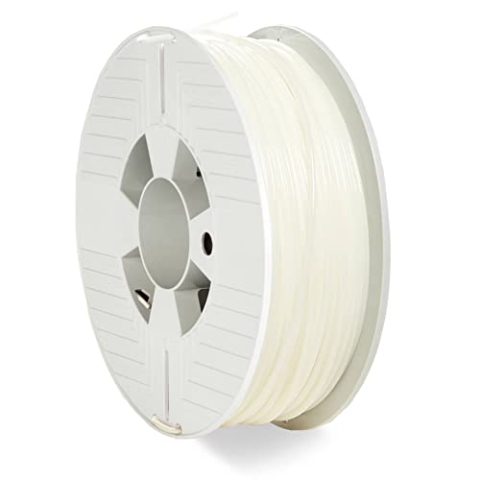 Verbatim PP-Filament 3D-Druck, 2,85 mm, 500 g, Hochleistungs-Polypropylen-Filament zur Materialextrusion, für 3D-Drucker und 3D-Stift, 3D-Drucker-Filament aus PP, 88 m, transparent