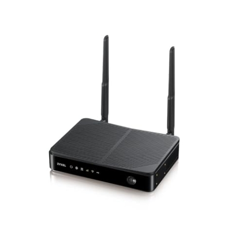 Zyxel 4G LTE-A 300 Mbit/s Indoor Router mit Nebula Cloud Management | Dual-WAN Failover | AC1200 WLAN-Sharing | Plug-and-Surf [Nebula LTE3301-PLUS]