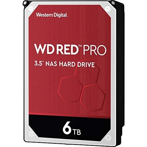 Western Digital WD Red™ Pro 6TB Interne Festplatte 8.9cm (3.5 Zoll) SATA 6 Gb/s WD6003FFBX Bulk