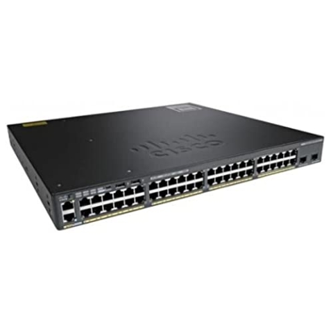 Cisco WS-C2960XR-48LPS-I Catalyst 2960-X Switch (4 Gige, PoE, 370 Watt, 2x 10G SFP+, LAN Base In)