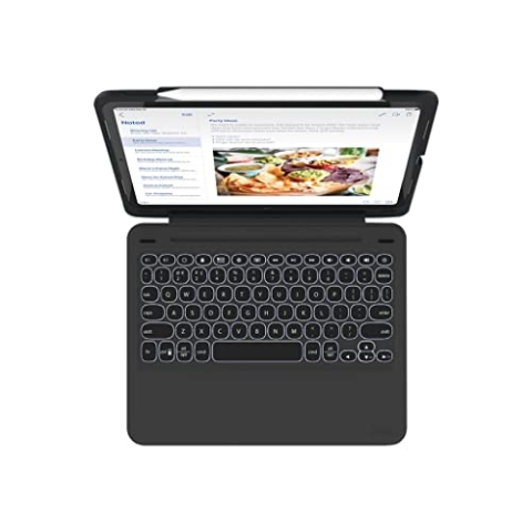 ZAGG Slim Book Go Apple iPad Pro 11 inch (2018) Toetsenbord Hoes AZERTY Zwart