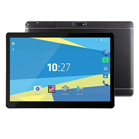 Overmax Tablet LTE 2 GB RAM 4-Kern-Prozessor 14 GHz 16 GB Speicher Langlebiger Akku 5000 mAh Android 8.1 Oreo Navigation GPS 10-Zoll-Display und Kamera 8 und Mpix OV-QUALCORE 1027 4G