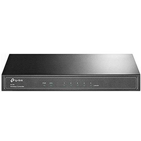 TP-Link Wireless CAP Controller (Auto-Detect and Centralised Management, Upto 50 CAPs, Complete Scalability Without the License Fees, Dual-Link Back-Up, UK Plug (AC50))