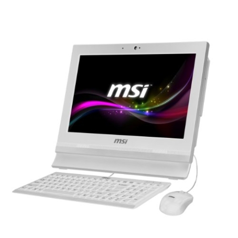 MSI AP1622-002XEU All-in-One 15 Zoll (38,10 cm) Intel Celeron 847 1,1 GHz 320 GB 4096 MB Intel HD Graphics weiß