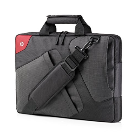 HP Urban Etui (QB756AA) Umhängetasche (für Notebooks, Laptops) 40,6 cm (16,0 Zoll) schwarz