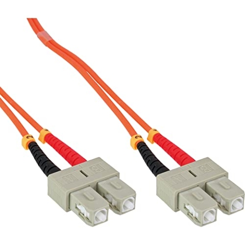 InLine 83525 LWL Duplex Kabel, SC/SC, 50/125µm, OM2, 25m