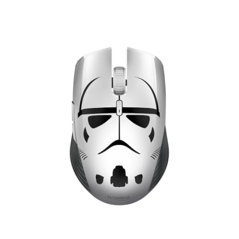 Razer Atheris Stormtrooper Edition - Kabellose Gaming und Office Maus (280 Stunden Batterie-Laufzeit für wireless Arbeiten, optischer Sensor, Adaptive Frequenz-Technologie, duale Verbindung)