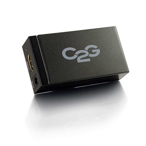 C2G HDMI-Buchse auf DisplayPort-Buchse Konverter mit Netzteil