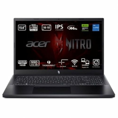 acer Laptop Nitro V 15 ANV15-51 15,6" Intel Core i7-13620H 16GB RAM 512GB SSD NVIDIA GeForce RTX 3050