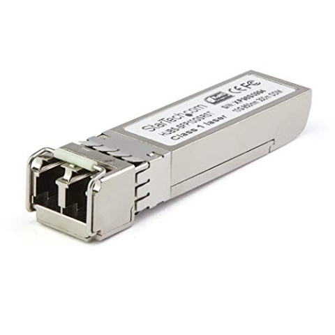 StarTech.com SFP10GLRMEMS Transceiver Modul (SFP+ Module, 10Gbase-LRM Dell EMC komp, Glasfaser, 1310 nm,1310 nm, LC Multimode mit DDM)