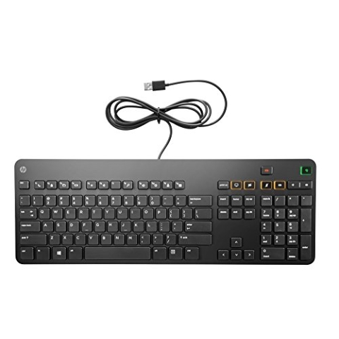 Hewlett Packard K8P74AA#UUZ Kabelgebunden Tastatur, USB Schwarz