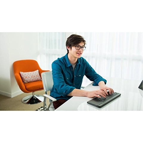 Microsoft N9Z-00022 Tastatur RF Wireless QWERTY Englisch Graphit - Tastaturen (Standard, Kabellos, RF Wireless, QWERTY, Graphit, Maus enthalten)