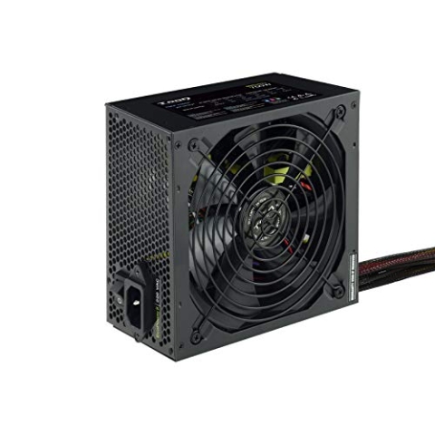 TooQ TQEP-700SP - 700W Ecopower II-Netzteil mit aktivem PFC, 140 mm leiser Lüfter mit automatischer Geschwindigkeitsregelung (ATX 12V V2.31, CE / , extralange Kabel, schwarze Farbe)