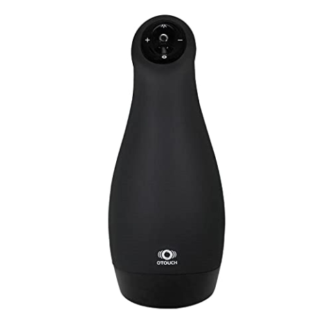 OTOUCH Airturn3 Masturbator, Automatischer Masturbator für Männer, Sexspielzeug für Männer, 18 Vibrationsmodi und 3 Saugmodi, Silikon, Schwarz, 900 g