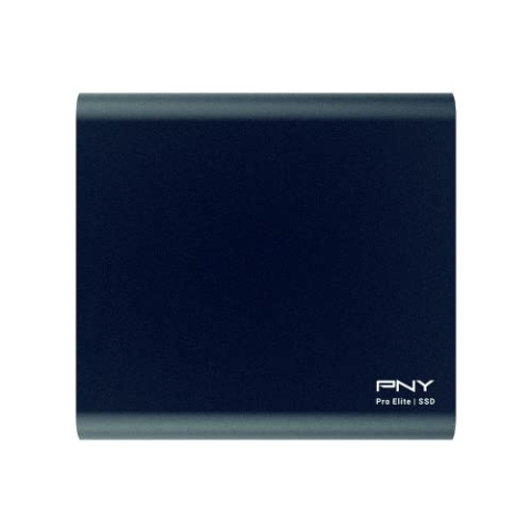PNY Pro Elite CS2060 Color Edition 250GB USB 3.2 Gen 2 Portable SSD Typ-C Dunkelblau