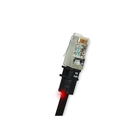 DIGITUS PK-F-5 Patchkabel CAT 5e U-FTP Cu, PVC, AWG 26'', 1,5 m, 12 Stück schwarz