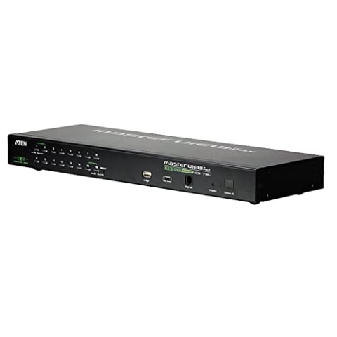 Aten CS1716I KVM Switch (16-polig, PS2, USB), Schwarz