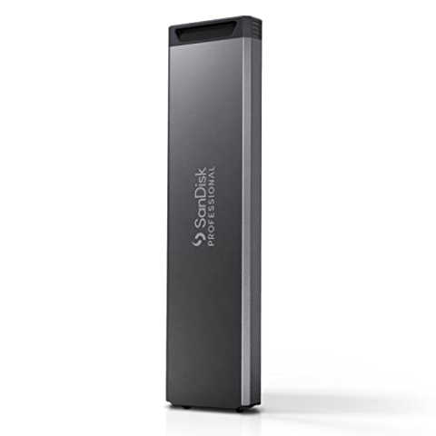 SanDisk PROFESSIONAL PRO-BLADE SSD-Mag 4 TB (mobiles und modulares NVMe SSD-Mag, für Mac und Windows, bruch- und fallsicher) 5 Jahre Garantie