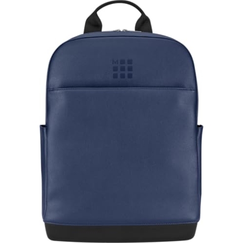 Moleskine PRO Rucksack, Classic Kollektion, Professioneller Rucksack Kompatibel Mit Laptop, Tablet, iPad Bis Zu 14 Zoll, 30 x 41 x 12 cm, Farbe SaphirBlau