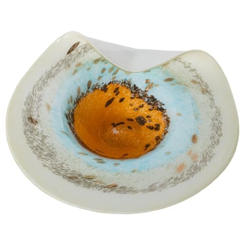 Alexandra House Living Tischdekoration, Mehrfarbig, Glas, 31 x 37 x 15 cm
