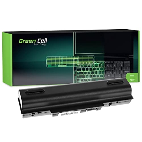 Green Cell Extended Serie Laptop Akku für eMachines D725 E430 E525 E527 E625 E627 E725 G430 G525 G625 G630 G725 (9 Zellen 6600mAh 10.8V Schwarz)