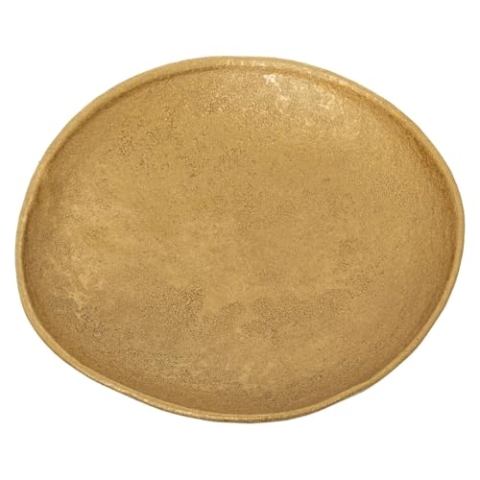 Alexandra House Living Tischdekoration, goldfarben, Keramik, 9 x 33 x 34 cm