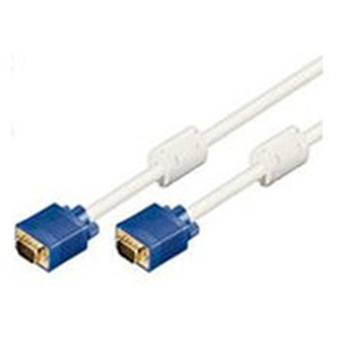 MicroConnect mongg2 W VGA-Kabel 2 m Weiß