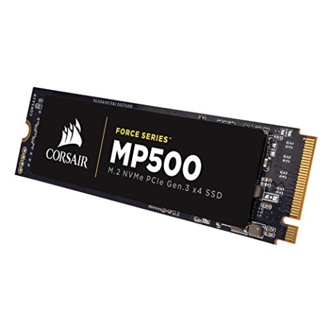 Corsair Force MP500 120 GB M.2 PCIe Gen. 3 x4 NVMe-SSD (bis zu 2300 MB/s)