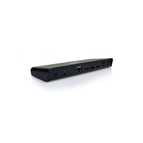 Port Connect Dockingstation 11in1, 3X 4K USB-C + USB 3.0