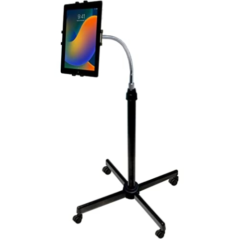 Universeller, höhenverstellbarer Schwanenhalsständer von CTA Digital für Tablets (PAD-UAFS)