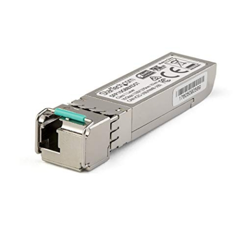 StarTech.com SFP10GBX10DS Transceiver Modul (Dell EMC SFP-10G-BX10-D kompatibel, 10 Gbit/s, 10km, Single Mode, Downstream Mini-GBIC)