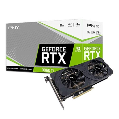 PNY GeForce RTX™ 3060 Ti 8GB Uprising Dual Fan Grafikkarte