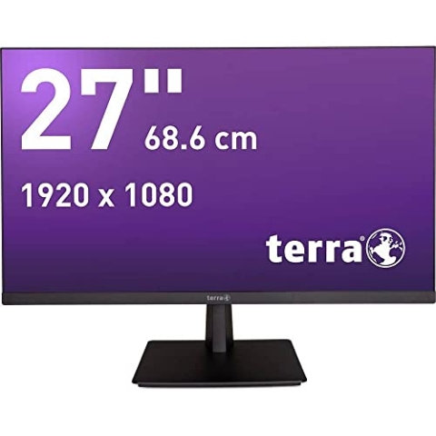 Terra LED 2763W Black DP/HDMI GREENLINE Plus, 3030071, Schwarz