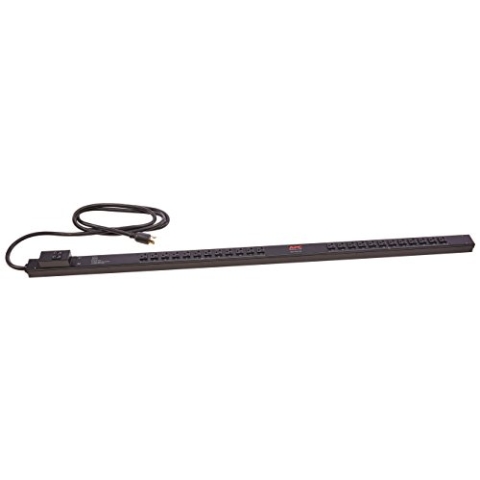 APC AP7532 Zero U Steckdosenleiste - Rack - einbaufähig Schwarz