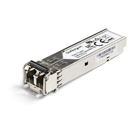 StarTech.com SFP100MFXEMS Transceiver Modul (SFP Module, 100Base-FX Dell EMC kompatibel, Glasfaser, 1310nm1310nm, LC Multimode mit DDM)