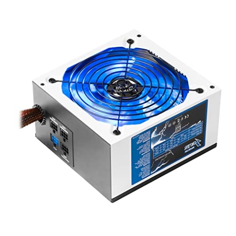 Mars Gaming MPZE750, Modulares PC-Netzteil 750W, 80Plus Silver, Weiß