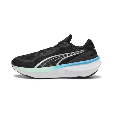 Puma Scend Pro 2 Laufschuhe | Black/Mint Melt/Speed Blue | Größe: 45
