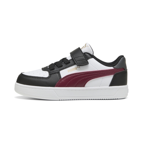 Puma Caven 2.0 Sneakers Kinder Schuhe | Mit Colorful | Black/Regal Red/White | Größe: 28